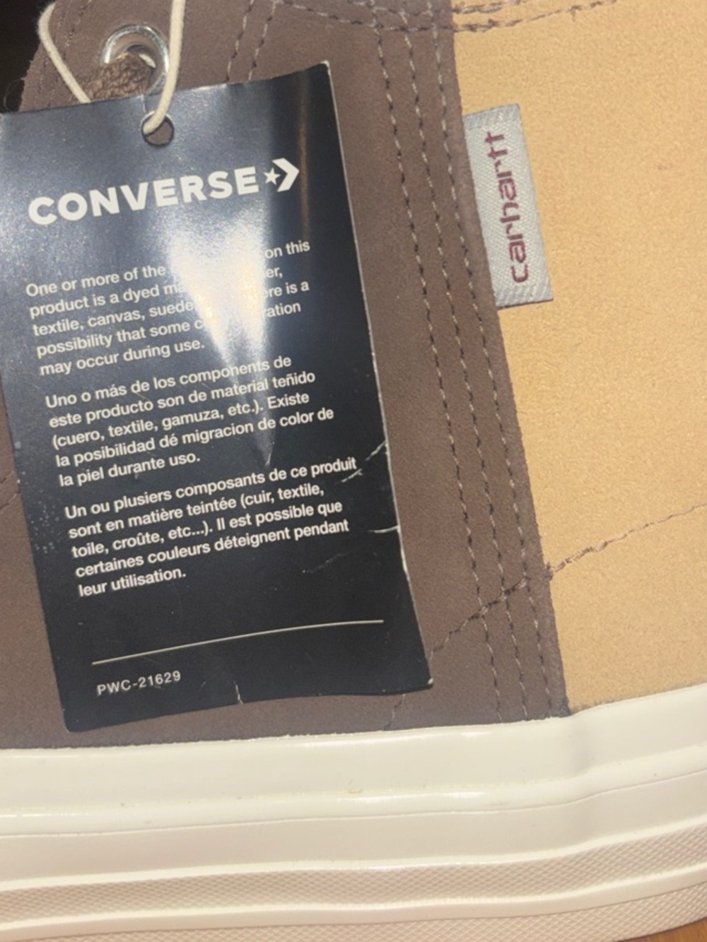 Carhartt WIP x Converse - Chuck Taylor All-Star Pro High - M8.5/W10.5 - Picture 11 of 12